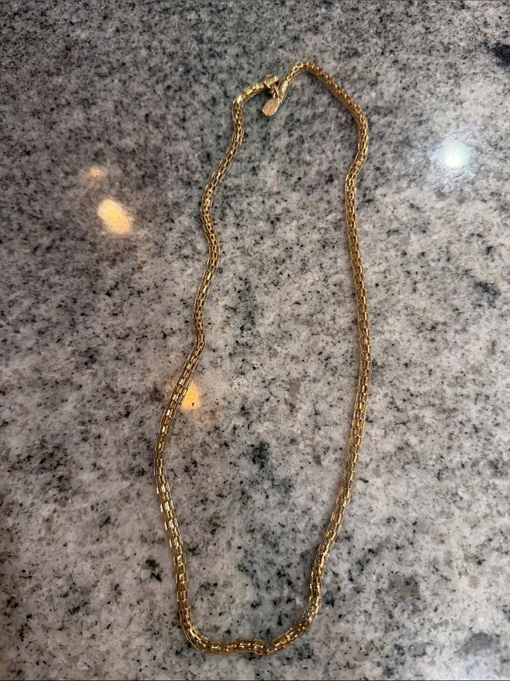 Park Lane Gold Double-Row Link Necklace